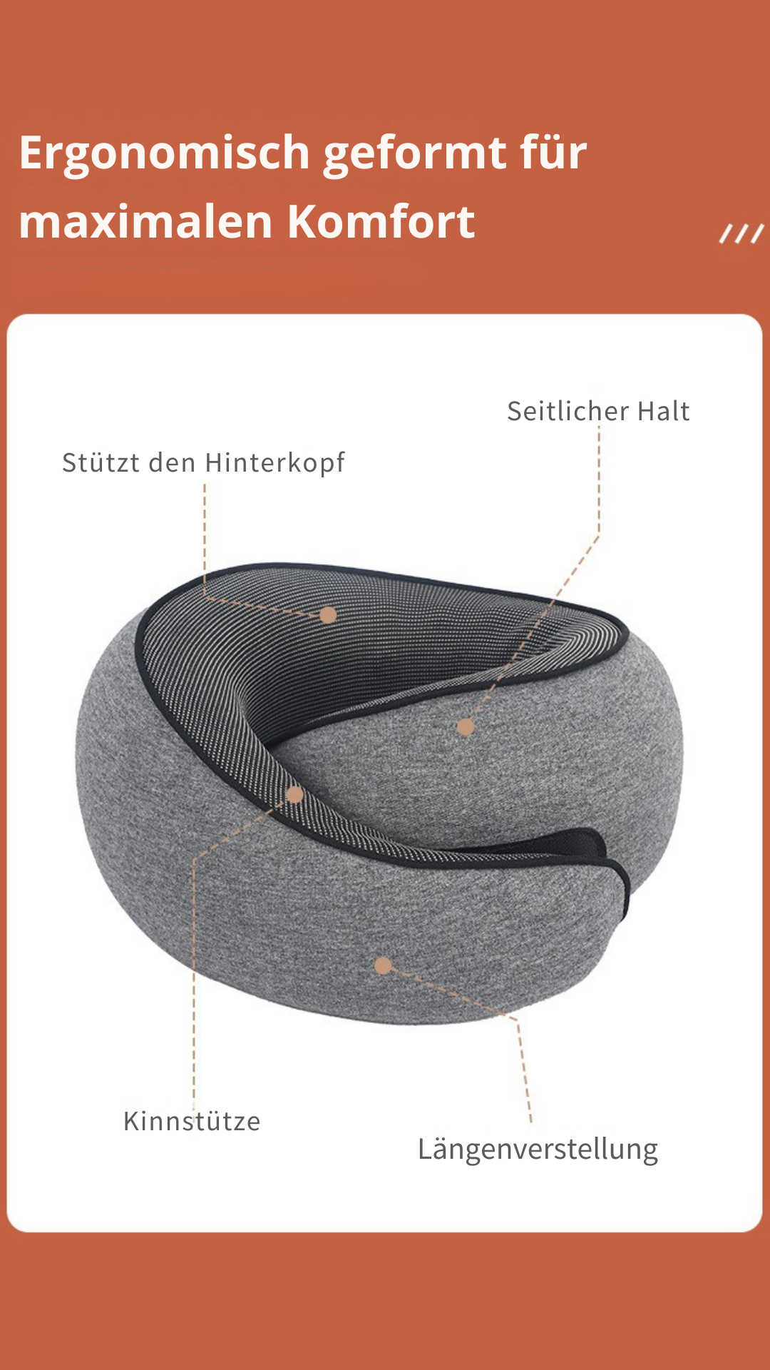 THE URBAQ CloudRest – dein Nacken wird es dir danken.