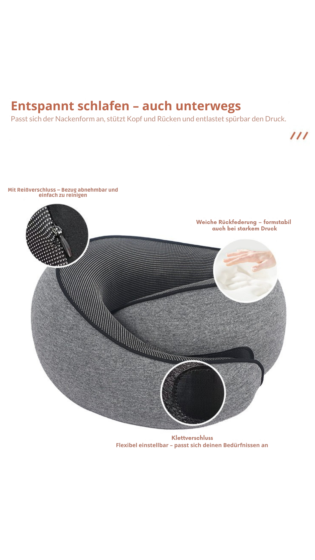 THE URBAQ CloudRest – dein Nacken wird es dir danken.