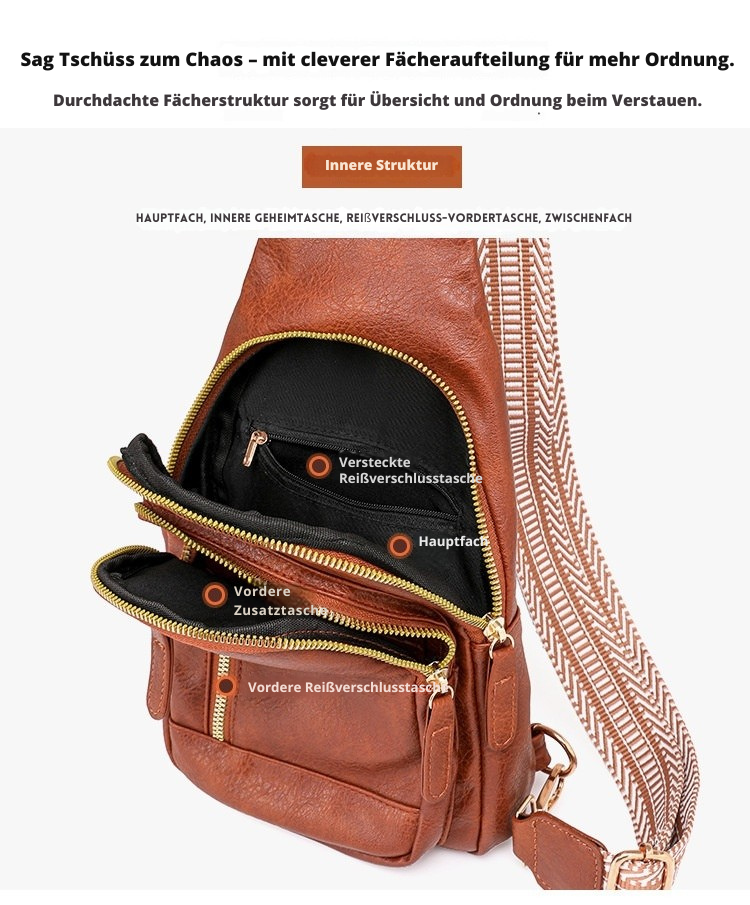 THE URBAQ CityLite - Damen Fashion Cross Body Bag – Street Style in kompakter Form